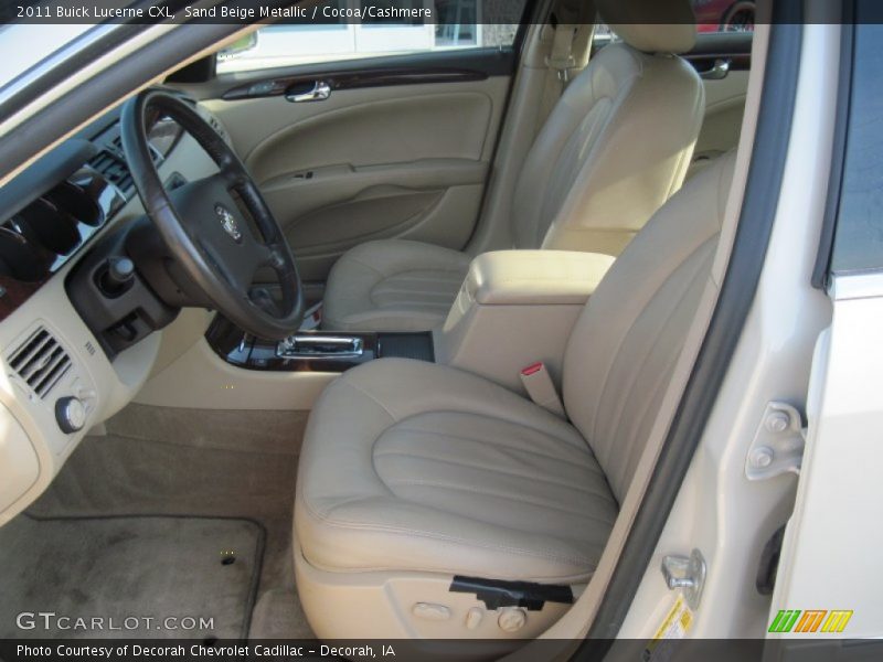 Sand Beige Metallic / Cocoa/Cashmere 2011 Buick Lucerne CXL