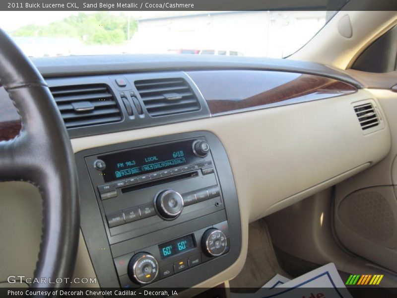 Sand Beige Metallic / Cocoa/Cashmere 2011 Buick Lucerne CXL