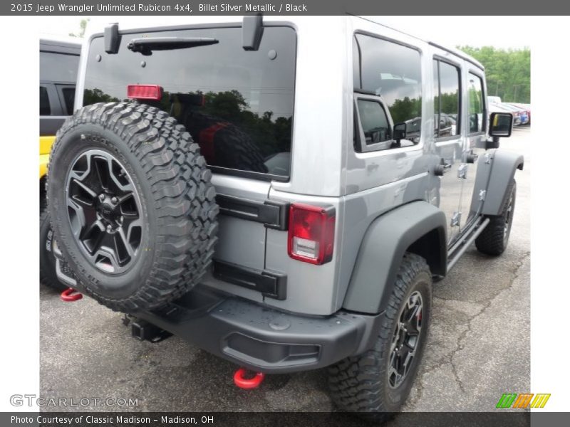  2015 Wrangler Unlimited Rubicon 4x4 Billet Silver Metallic