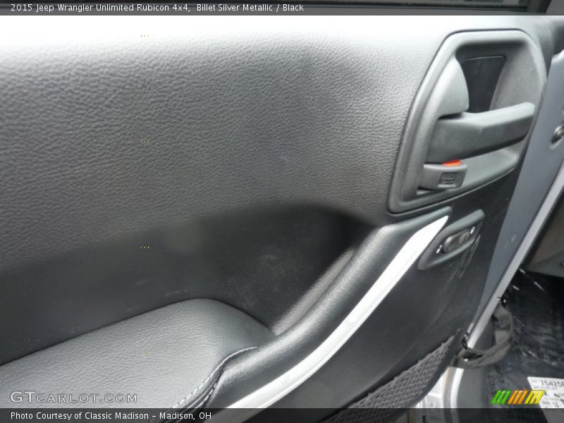Billet Silver Metallic / Black 2015 Jeep Wrangler Unlimited Rubicon 4x4