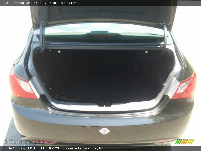 Midnight Black / Gray 2013 Hyundai Sonata GLS