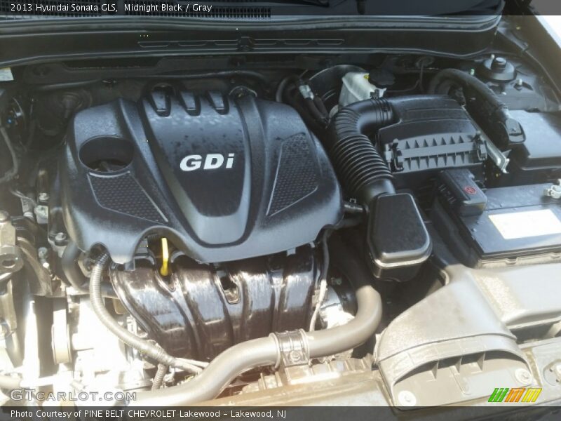 Midnight Black / Gray 2013 Hyundai Sonata GLS
