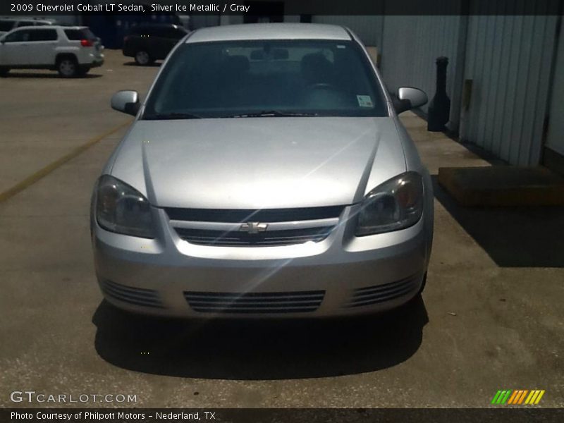 Silver Ice Metallic / Gray 2009 Chevrolet Cobalt LT Sedan