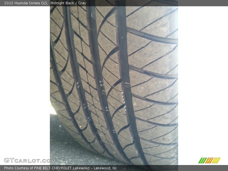 Midnight Black / Gray 2013 Hyundai Sonata GLS
