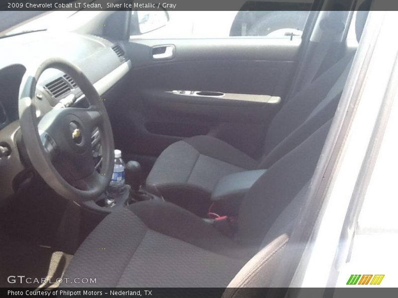 Silver Ice Metallic / Gray 2009 Chevrolet Cobalt LT Sedan