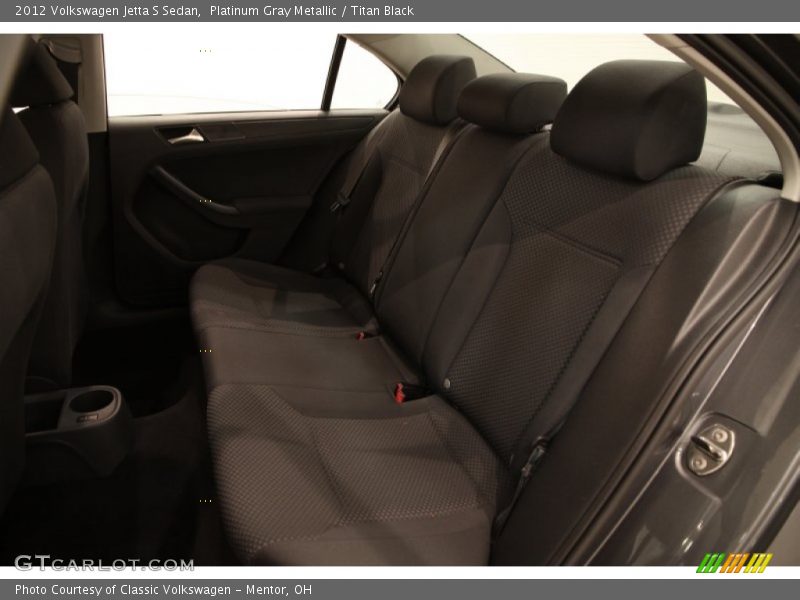 Platinum Gray Metallic / Titan Black 2012 Volkswagen Jetta S Sedan