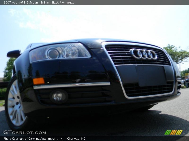 Brilliant Black / Amaretto 2007 Audi A6 3.2 Sedan