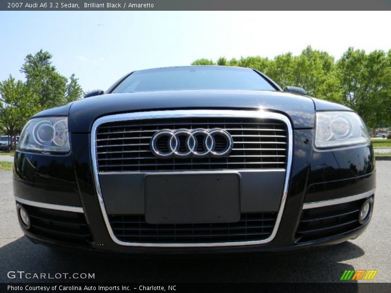 Brilliant Black / Amaretto 2007 Audi A6 3.2 Sedan