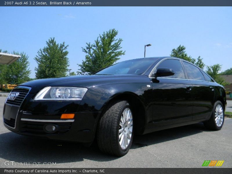 Brilliant Black / Amaretto 2007 Audi A6 3.2 Sedan