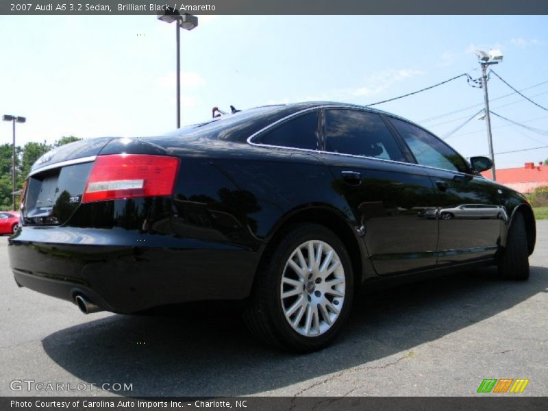 Brilliant Black / Amaretto 2007 Audi A6 3.2 Sedan