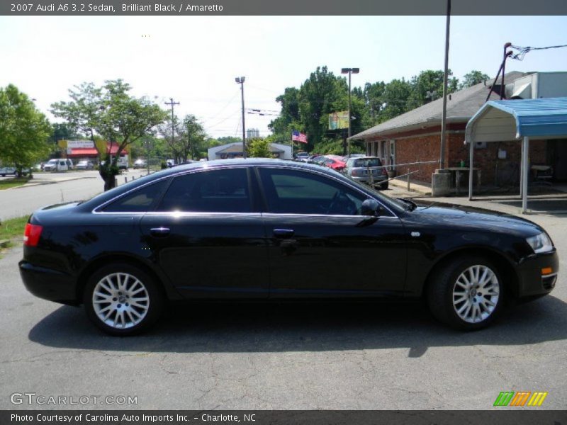 Brilliant Black / Amaretto 2007 Audi A6 3.2 Sedan