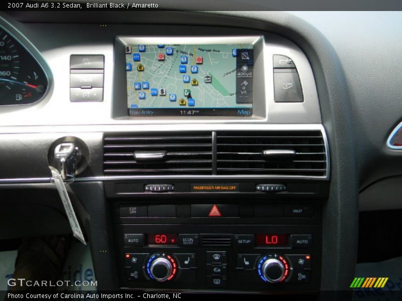 Brilliant Black / Amaretto 2007 Audi A6 3.2 Sedan