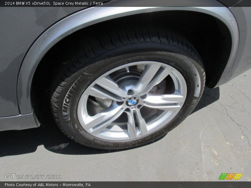 Space Grey Metallic / Terra 2014 BMW X5 xDrive50i