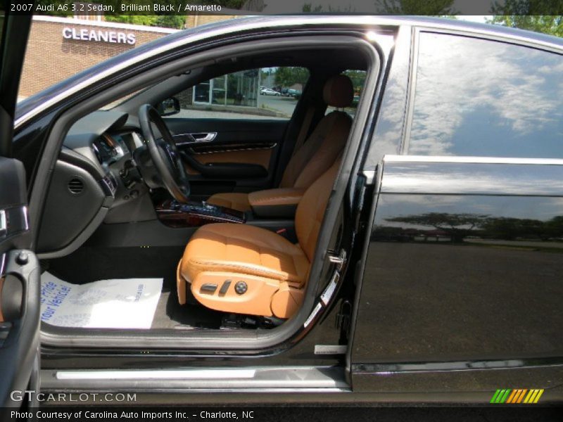 Brilliant Black / Amaretto 2007 Audi A6 3.2 Sedan