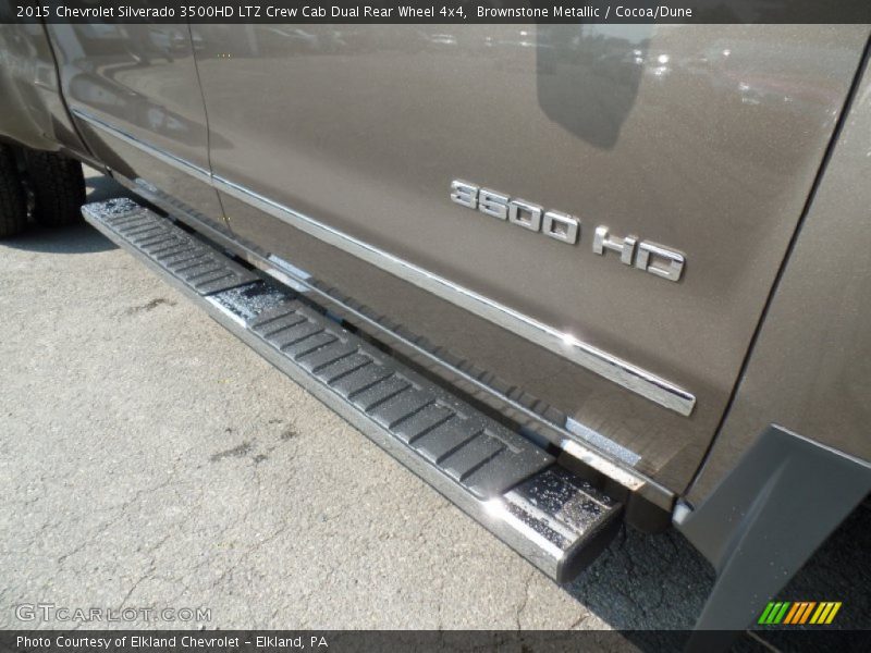 Brownstone Metallic / Cocoa/Dune 2015 Chevrolet Silverado 3500HD LTZ Crew Cab Dual Rear Wheel 4x4