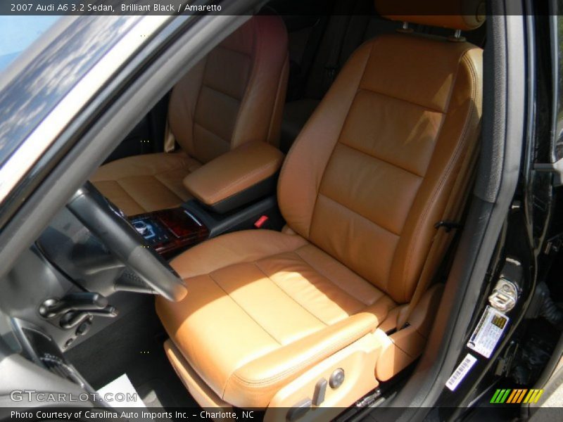 Brilliant Black / Amaretto 2007 Audi A6 3.2 Sedan