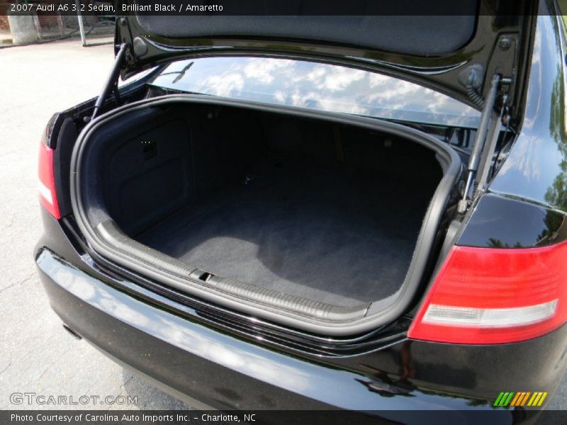 Brilliant Black / Amaretto 2007 Audi A6 3.2 Sedan