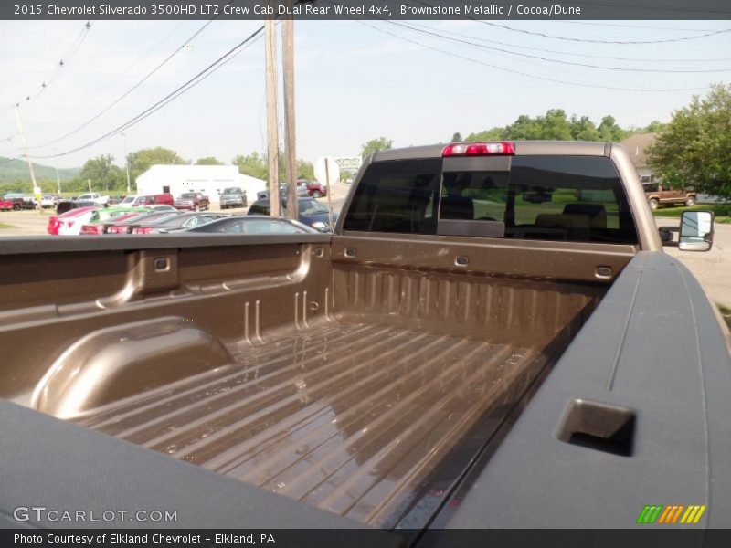 Brownstone Metallic / Cocoa/Dune 2015 Chevrolet Silverado 3500HD LTZ Crew Cab Dual Rear Wheel 4x4