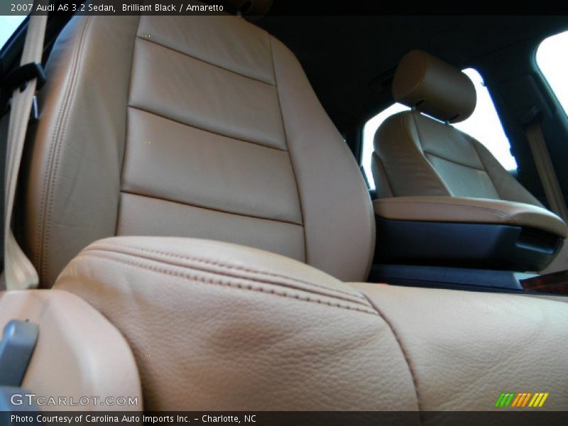 Brilliant Black / Amaretto 2007 Audi A6 3.2 Sedan