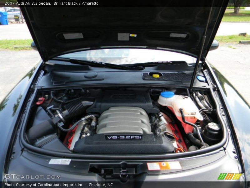 Brilliant Black / Amaretto 2007 Audi A6 3.2 Sedan