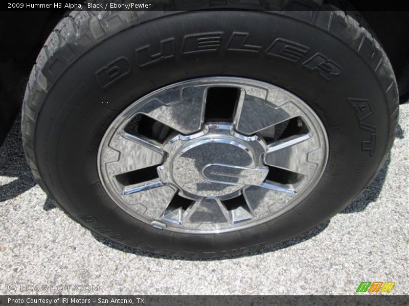 Black / Ebony/Pewter 2009 Hummer H3 Alpha