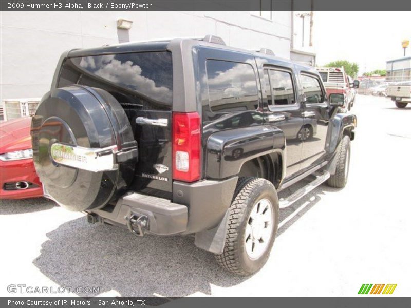 Black / Ebony/Pewter 2009 Hummer H3 Alpha