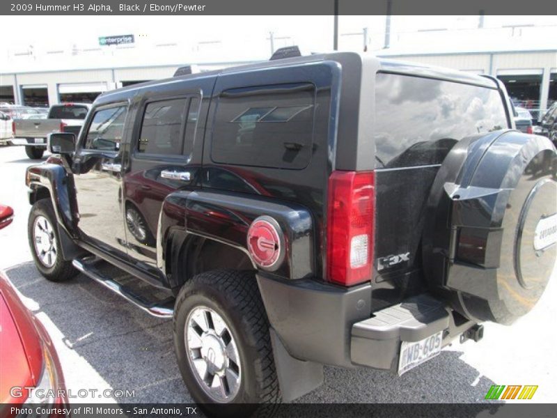 Black / Ebony/Pewter 2009 Hummer H3 Alpha