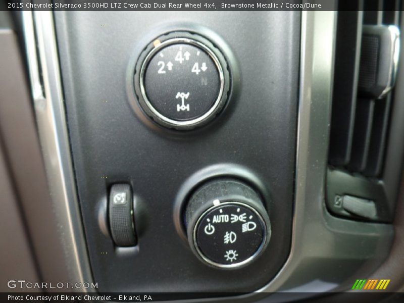 Brownstone Metallic / Cocoa/Dune 2015 Chevrolet Silverado 3500HD LTZ Crew Cab Dual Rear Wheel 4x4