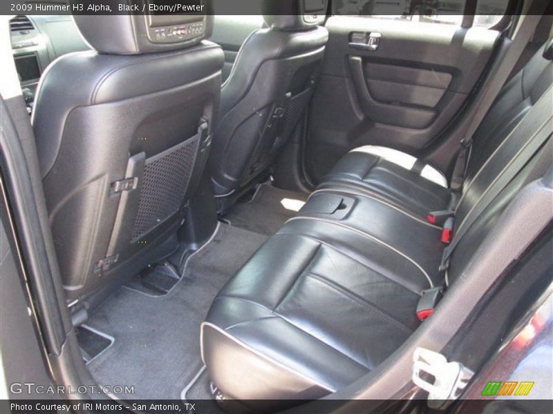 Black / Ebony/Pewter 2009 Hummer H3 Alpha