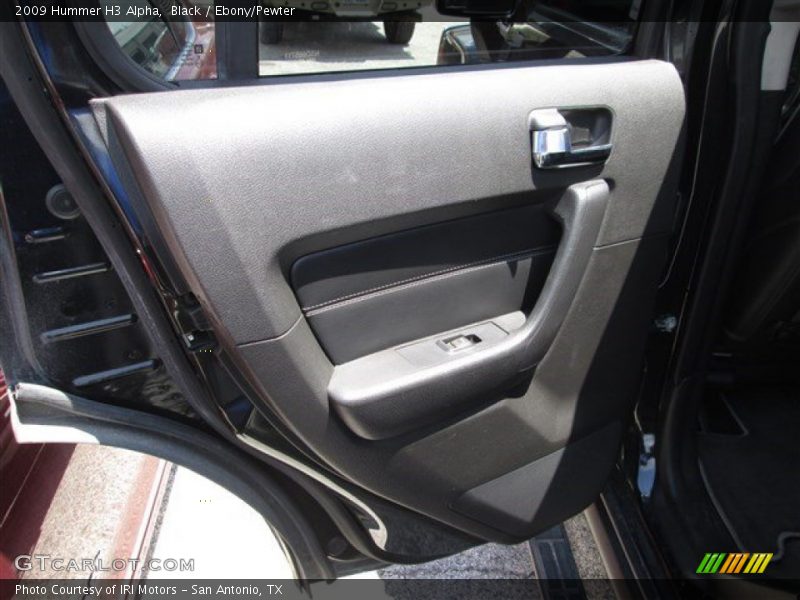 Black / Ebony/Pewter 2009 Hummer H3 Alpha