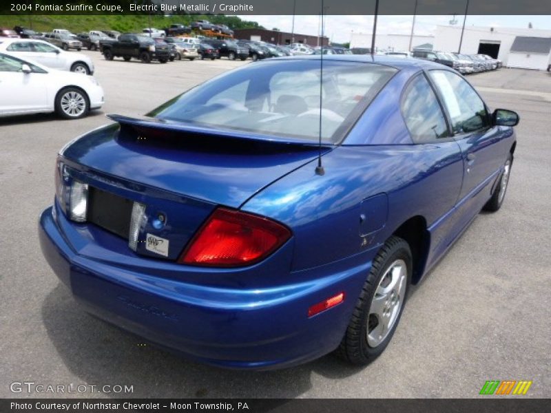 Electric Blue Metallic / Graphite 2004 Pontiac Sunfire Coupe