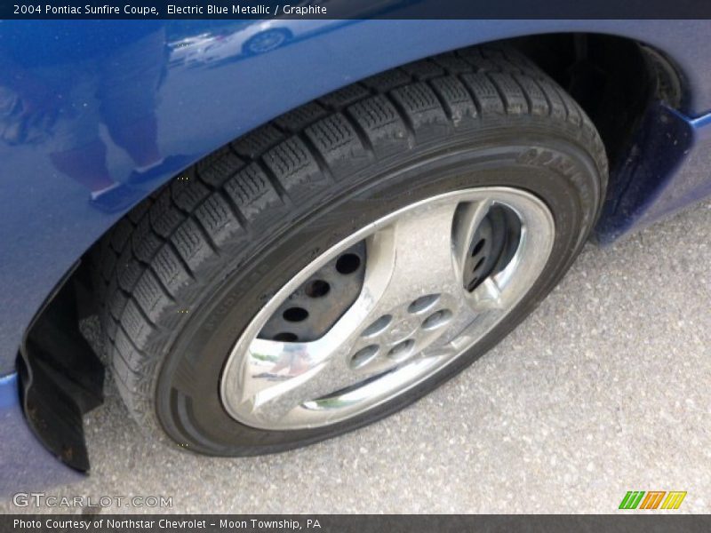 Electric Blue Metallic / Graphite 2004 Pontiac Sunfire Coupe