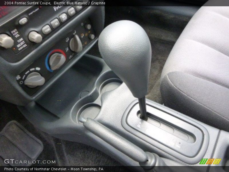 Electric Blue Metallic / Graphite 2004 Pontiac Sunfire Coupe