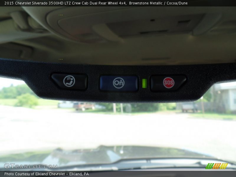 Brownstone Metallic / Cocoa/Dune 2015 Chevrolet Silverado 3500HD LTZ Crew Cab Dual Rear Wheel 4x4