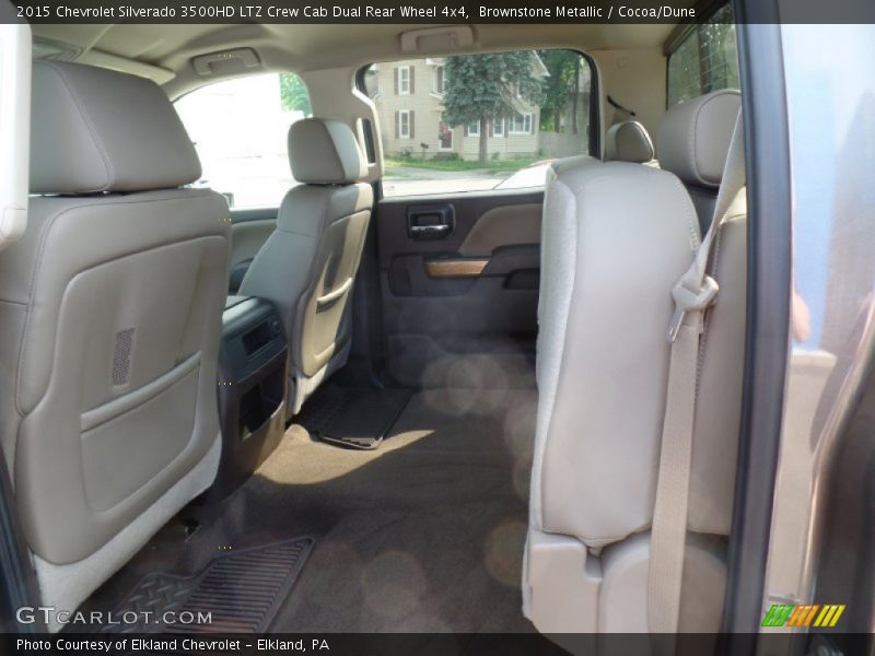 Brownstone Metallic / Cocoa/Dune 2015 Chevrolet Silverado 3500HD LTZ Crew Cab Dual Rear Wheel 4x4