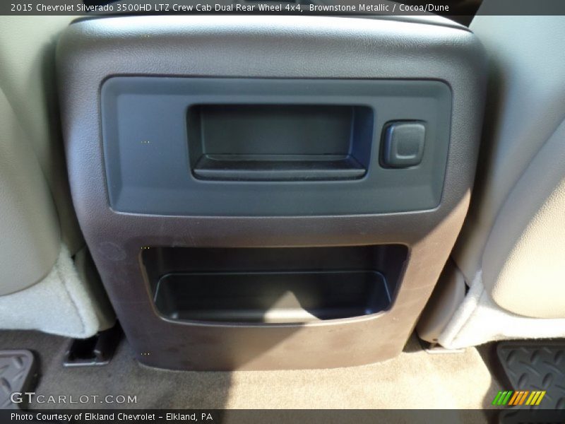 Brownstone Metallic / Cocoa/Dune 2015 Chevrolet Silverado 3500HD LTZ Crew Cab Dual Rear Wheel 4x4