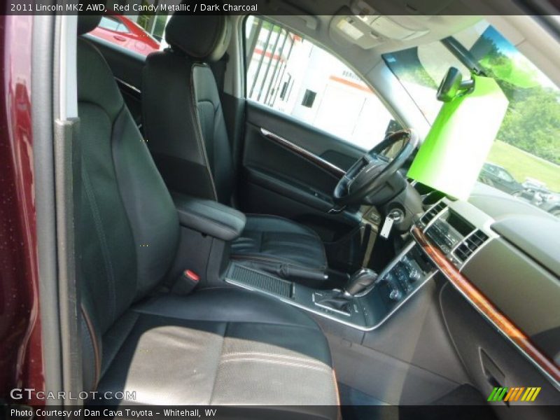 Red Candy Metallic / Dark Charcoal 2011 Lincoln MKZ AWD