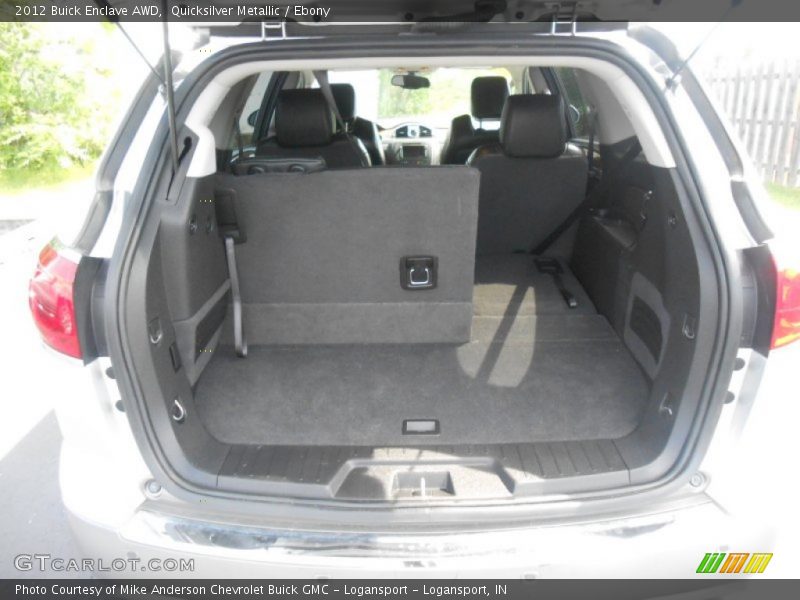 Quicksilver Metallic / Ebony 2012 Buick Enclave AWD