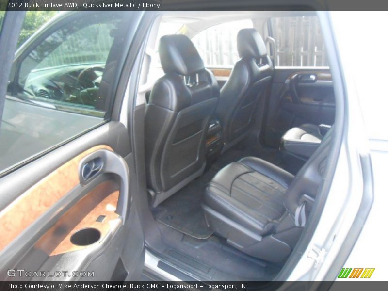 Quicksilver Metallic / Ebony 2012 Buick Enclave AWD