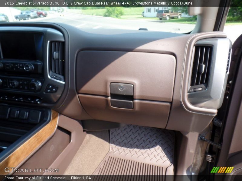Brownstone Metallic / Cocoa/Dune 2015 Chevrolet Silverado 3500HD LTZ Crew Cab Dual Rear Wheel 4x4