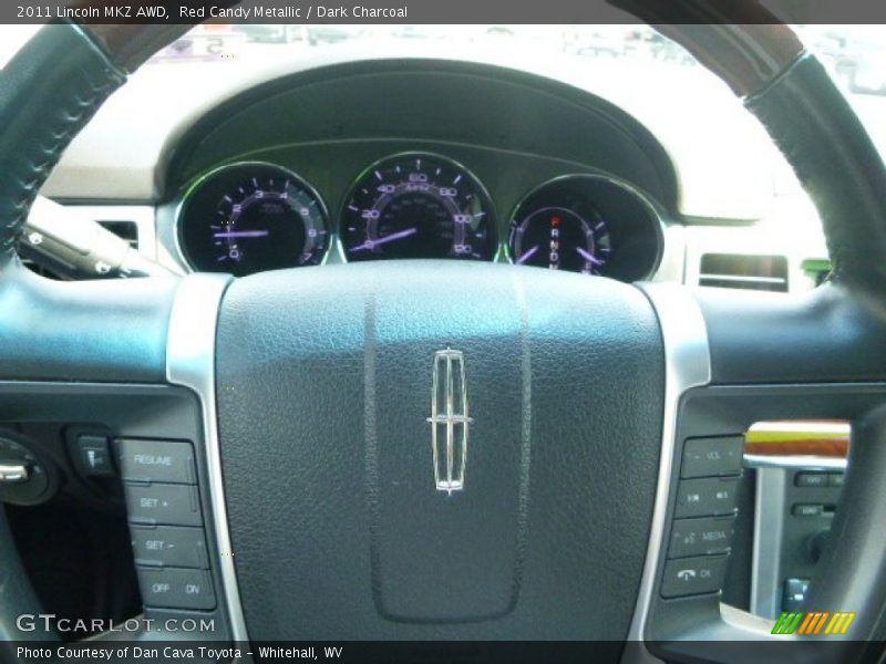 Red Candy Metallic / Dark Charcoal 2011 Lincoln MKZ AWD