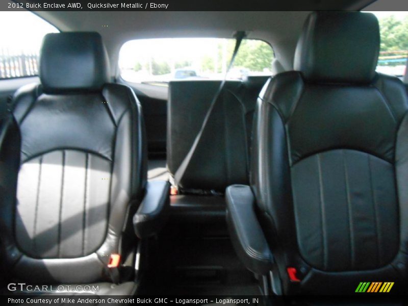 Quicksilver Metallic / Ebony 2012 Buick Enclave AWD