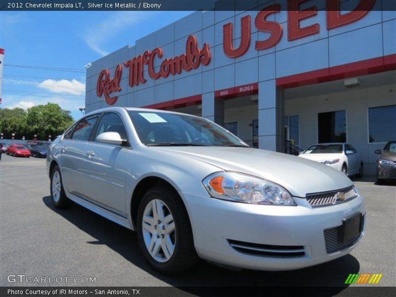 Silver Ice Metallic / Ebony 2012 Chevrolet Impala LT