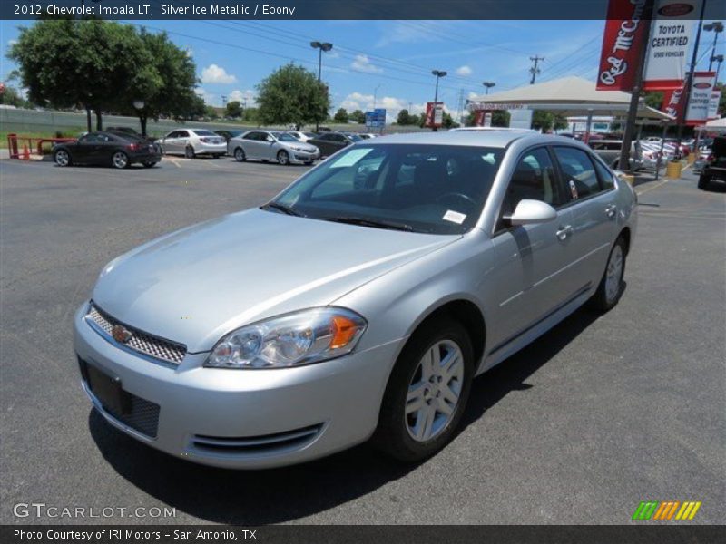 Silver Ice Metallic / Ebony 2012 Chevrolet Impala LT