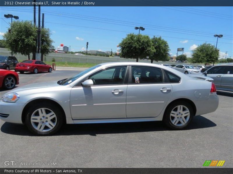Silver Ice Metallic / Ebony 2012 Chevrolet Impala LT
