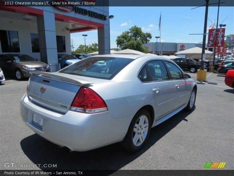 Silver Ice Metallic / Ebony 2012 Chevrolet Impala LT