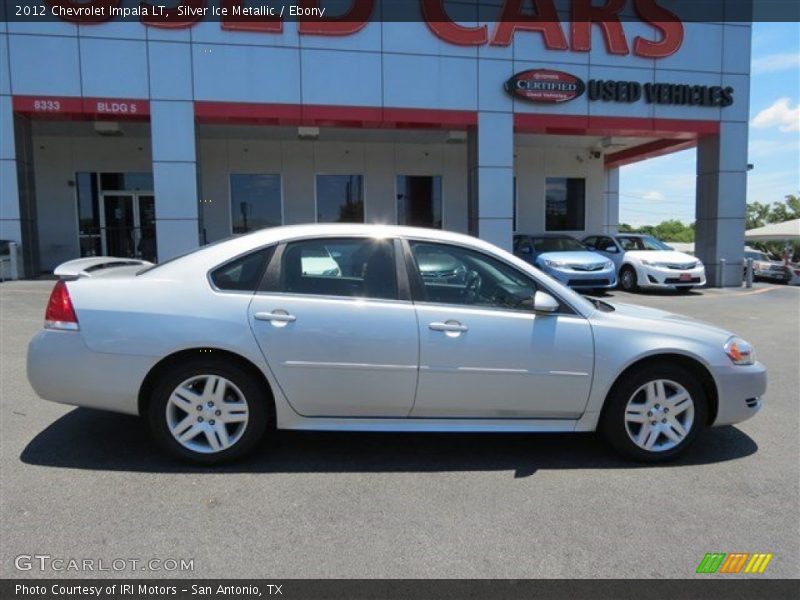 Silver Ice Metallic / Ebony 2012 Chevrolet Impala LT