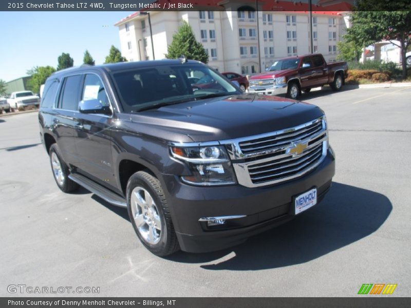 Tungsten Metallic / Jet Black 2015 Chevrolet Tahoe LTZ 4WD