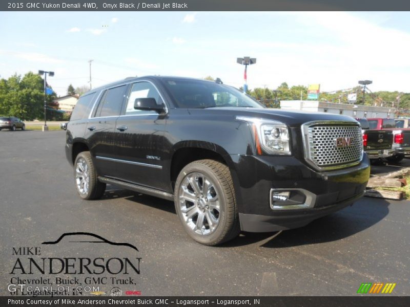 Onyx Black / Denali Jet Black 2015 GMC Yukon Denali 4WD