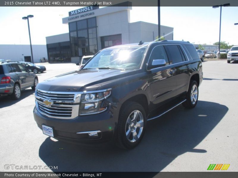 Tungsten Metallic / Jet Black 2015 Chevrolet Tahoe LTZ 4WD